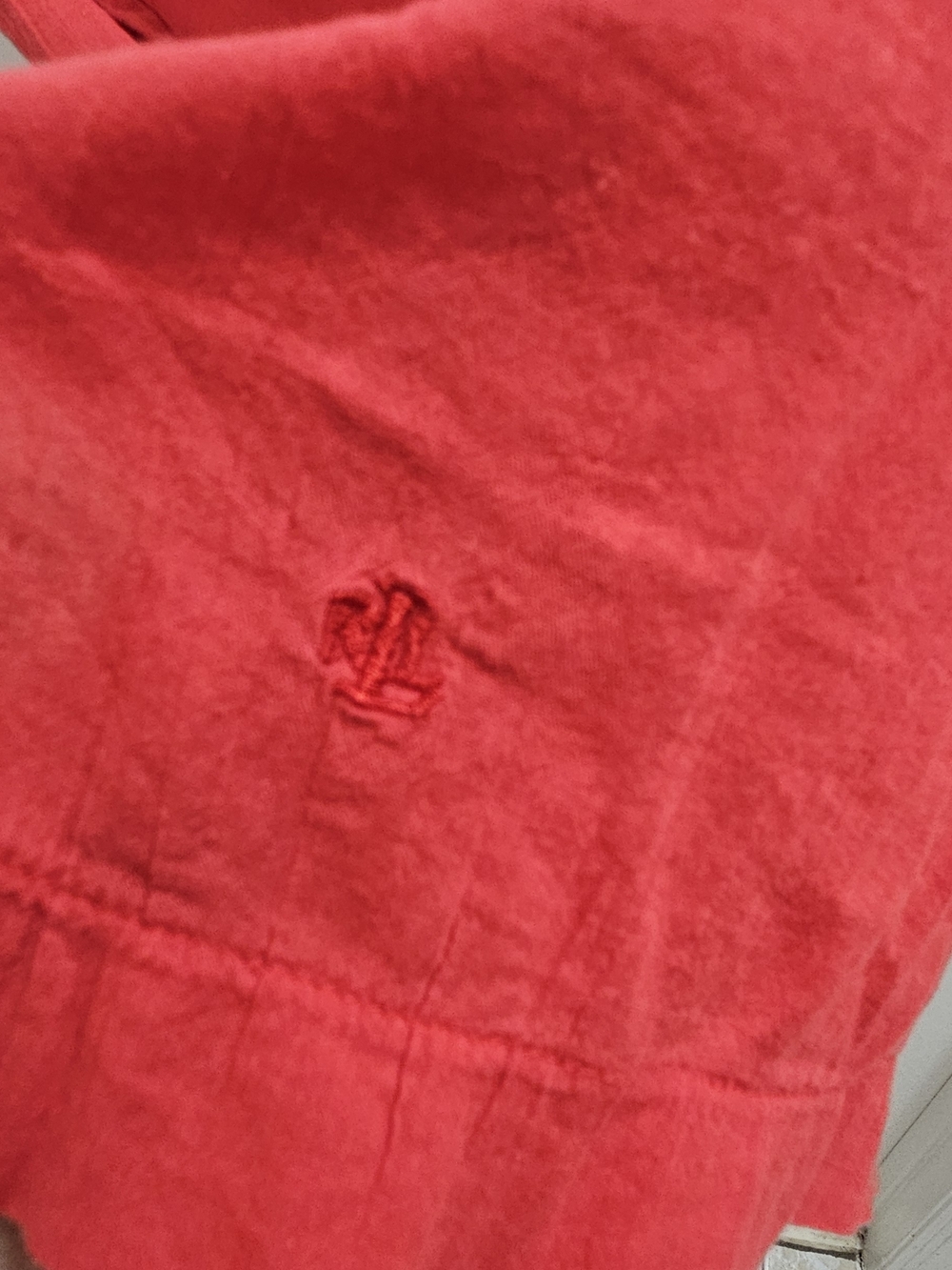 Ralph Lauren Orange V-Neck Tunic Dress - Picture 3 of 4